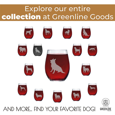Greenline Goods sturdy stemless design reduces breakage during entertaining