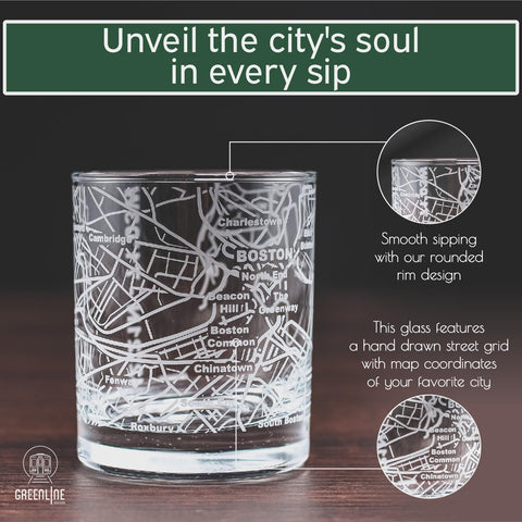 Greenline Goods unique gift idea with an intricate map wrap around the tumbler