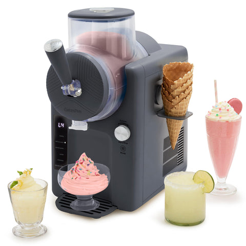 GreenPan Frost clear-view bowl lets you watch soft-serve progress in real time.
