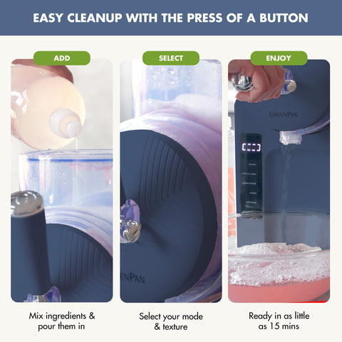 GreenPan Frost removable parts speed setup and cleanup.