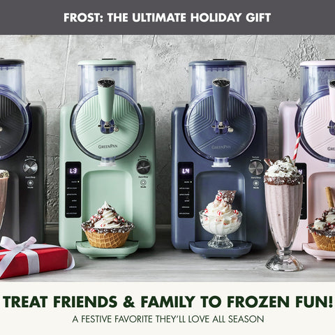 GreenPan Frost self-cleaning cycle simplifies post-use cleanup.
