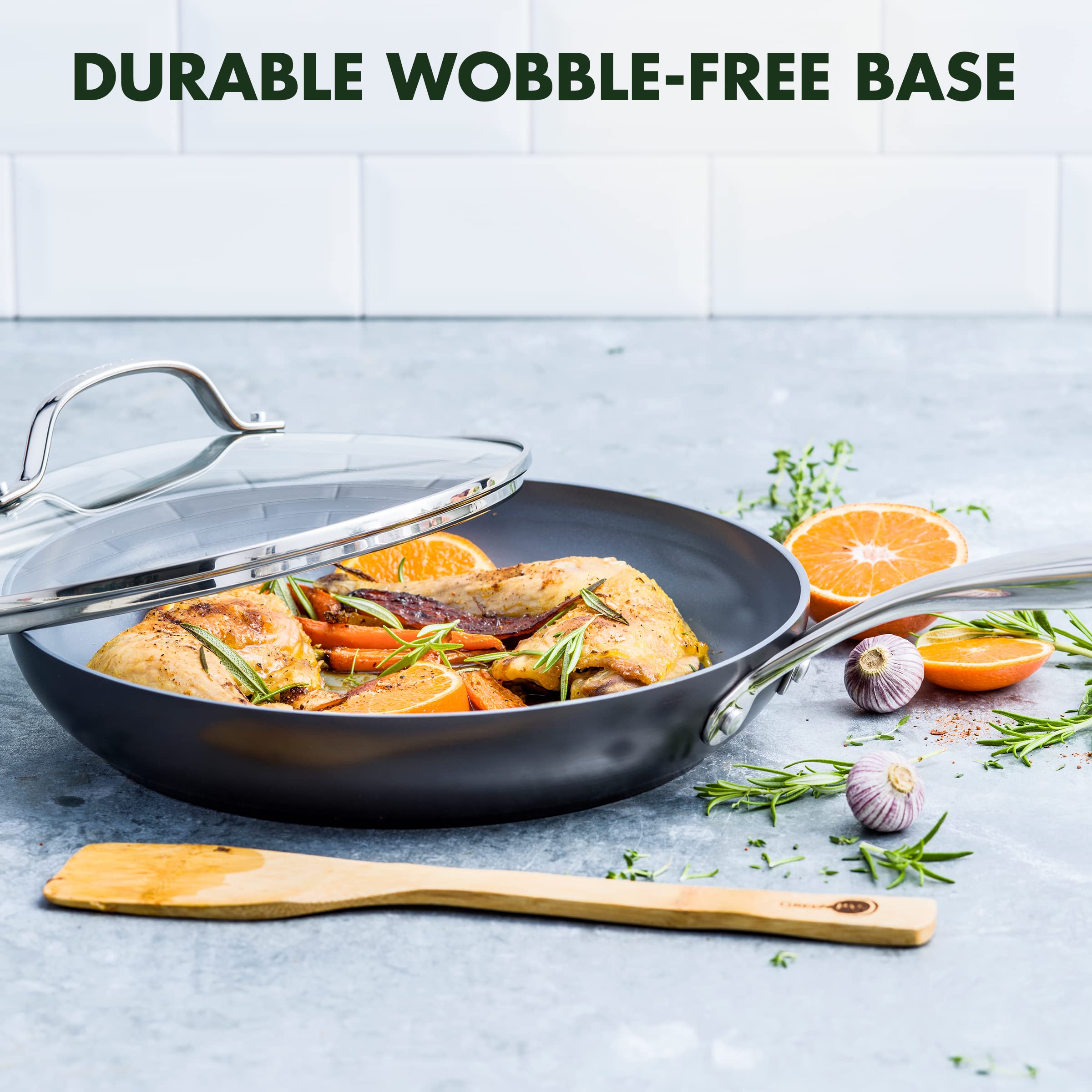 GreenPan Valencia Pro PFAS-free ceramic coating for safe cooking