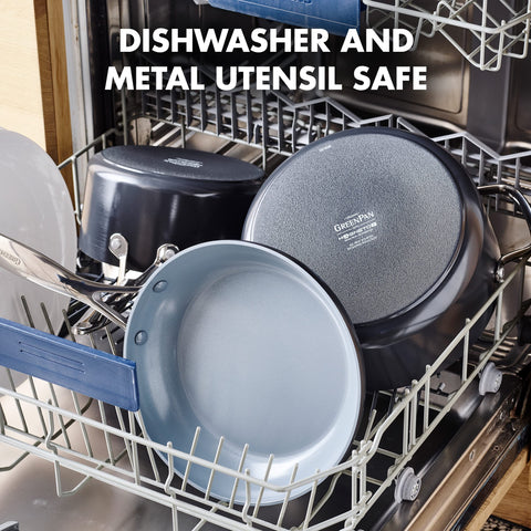 GreenPan Valencia Pro nonstick coating endures with proper care for utensil use