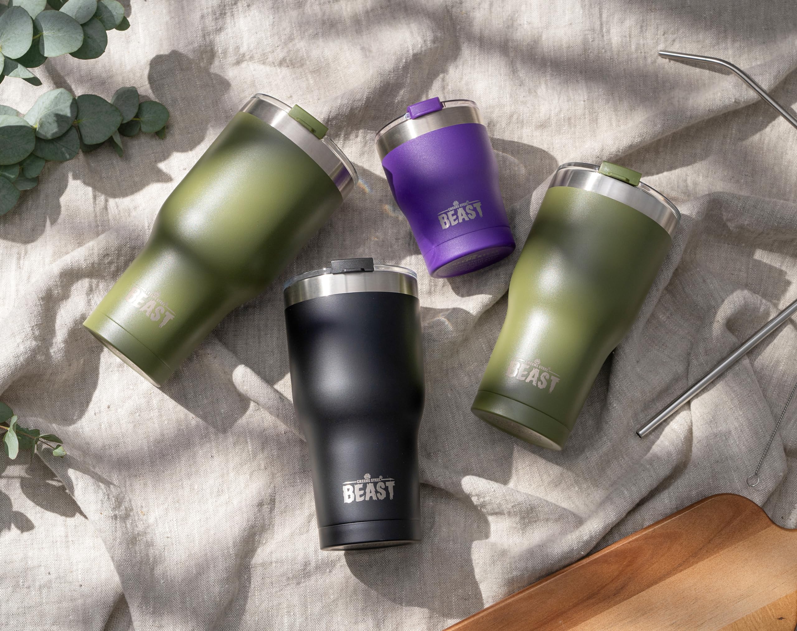 Greens Steel Beast interior is electro-polished for pure taste.
