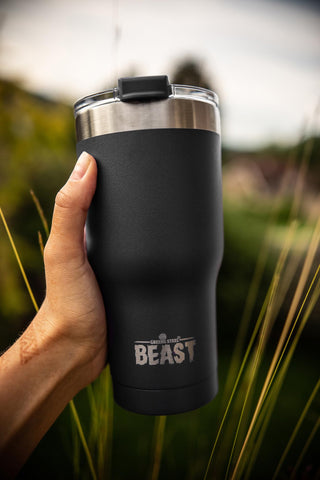 Greens Steel Beast 40oz capacity supports long hydration without frequent refills.