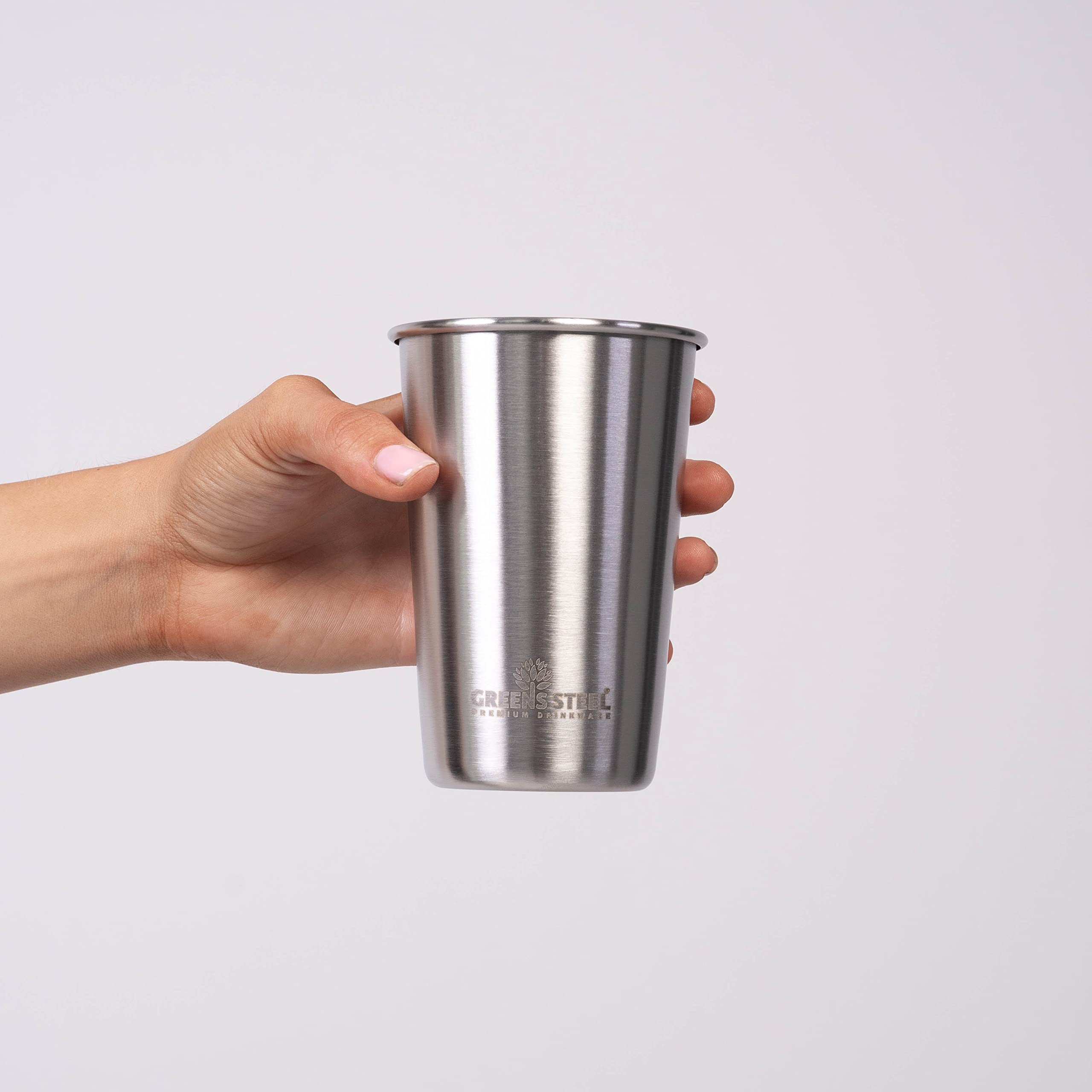 Greens Steel dishwasher-safe cups, effortless cleanup after meals