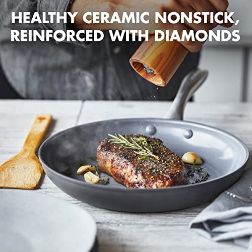 GreenPan Lima ceramic nonstick coating closeup showing toxin-free surface