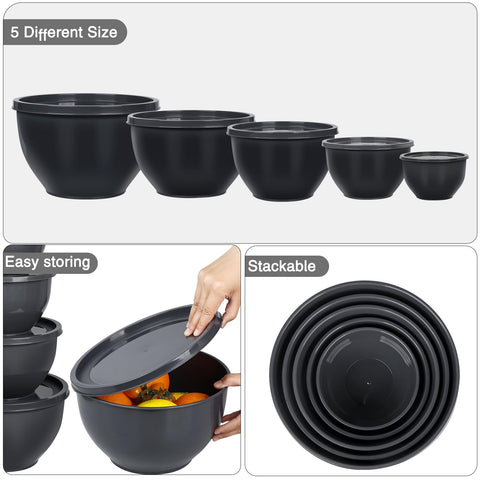 Greentainer dishwasher-safe bowls simplify cleanup after cooking