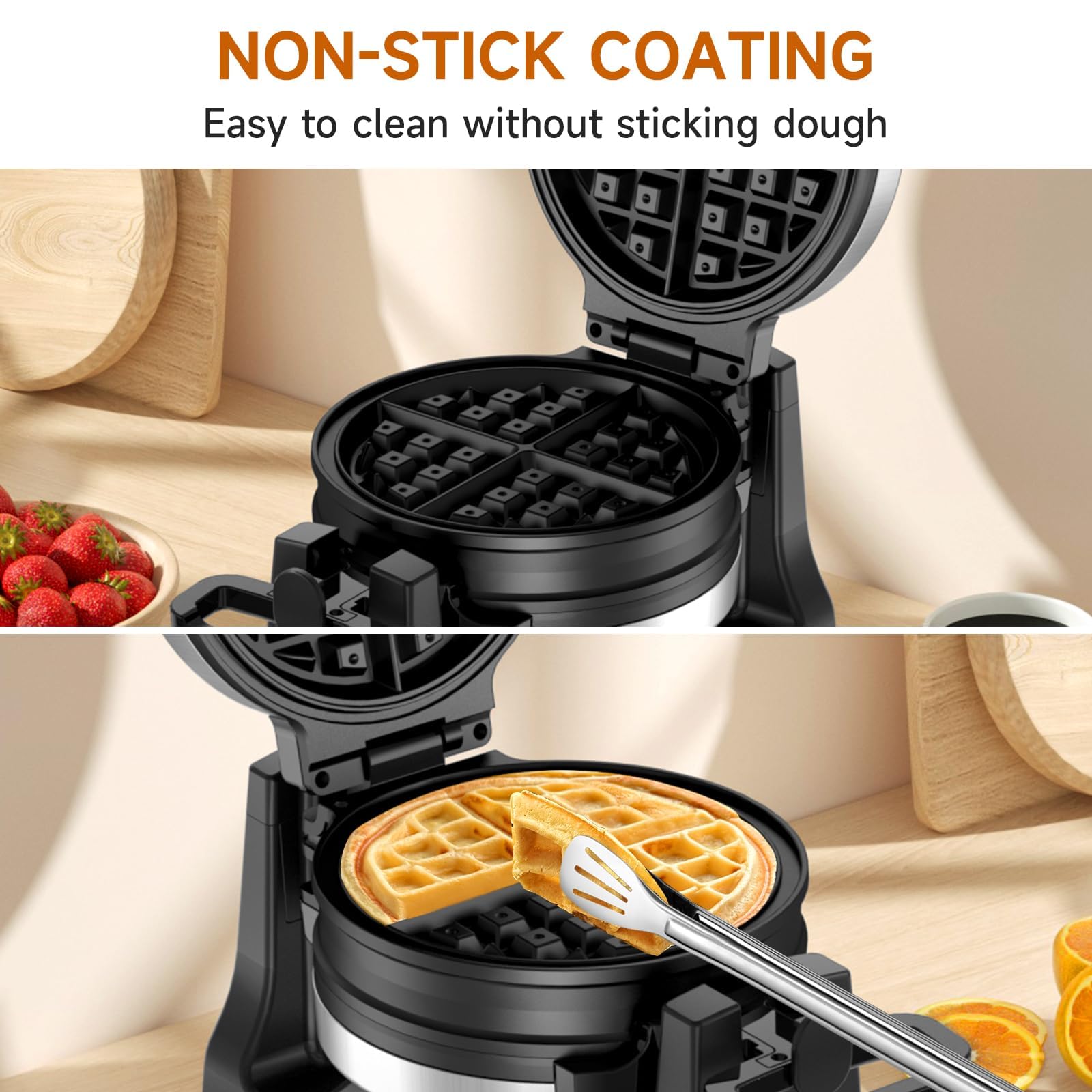 Greeze removable-drip-tray: easy cleanup and minimal mess after cooking.