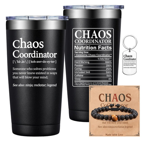 Grifarny Chaos Coordinator tumbler with lid for hot and cold drinks
