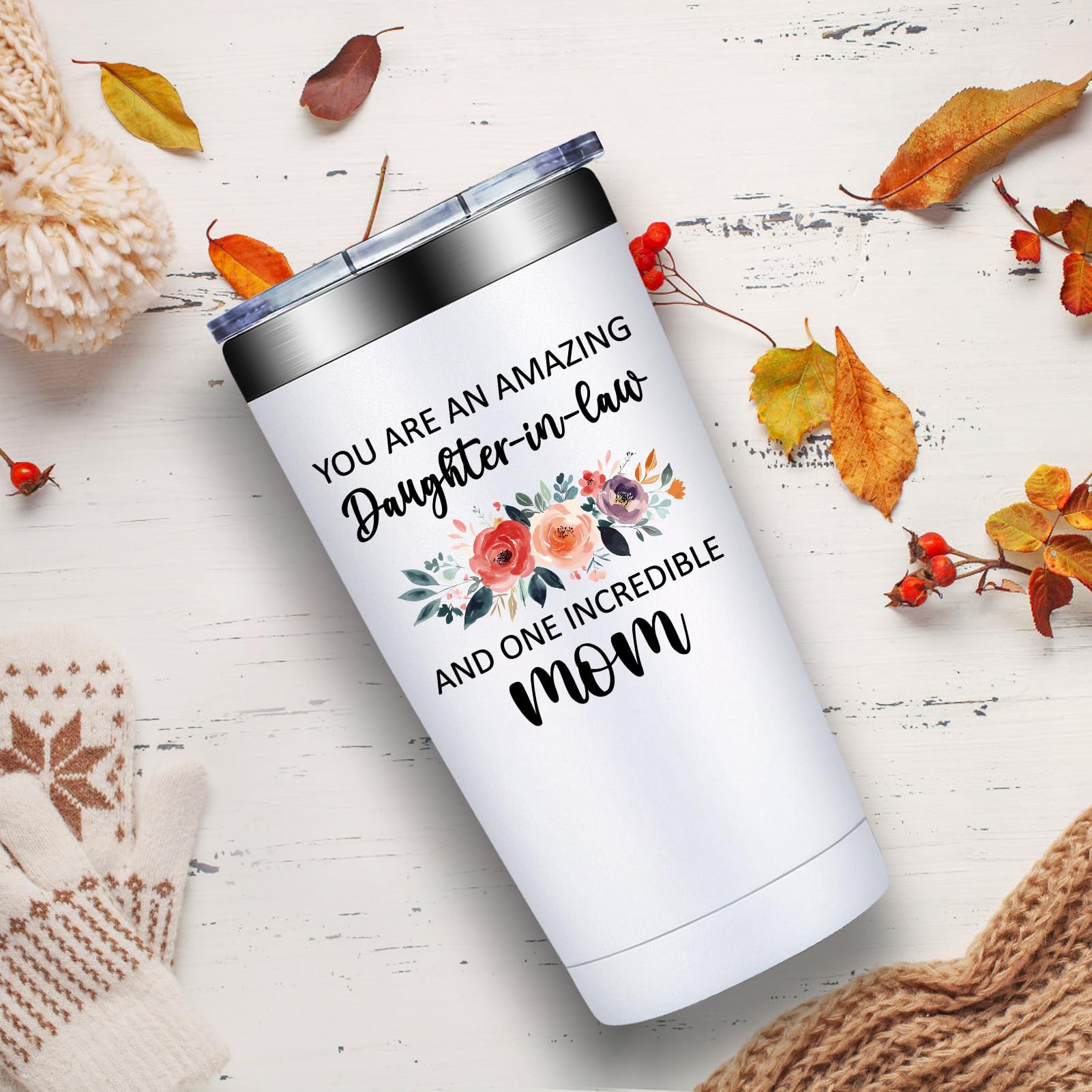 Grifarny 20 oz tumbler keeps coffee hot for hours during morning routines.