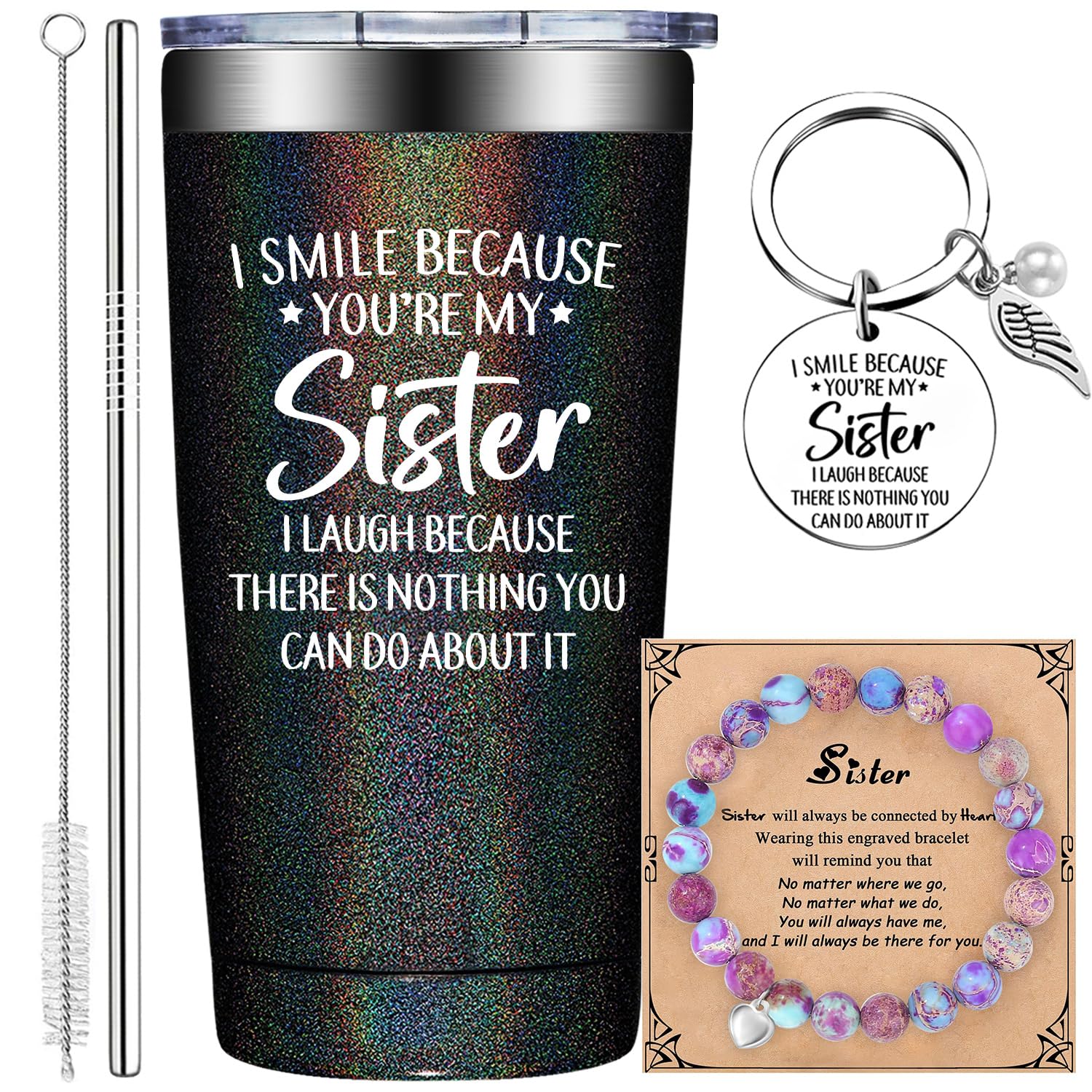 Grifarny 20oz tumbler for sisters keeps coffee hot during long chats.