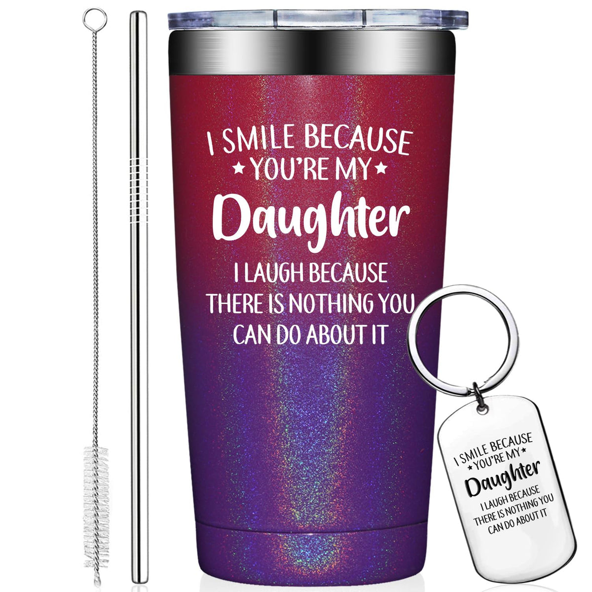 Grifarny 20oz tumbler front view shows a sleek insulated design for hot or cold drinks.