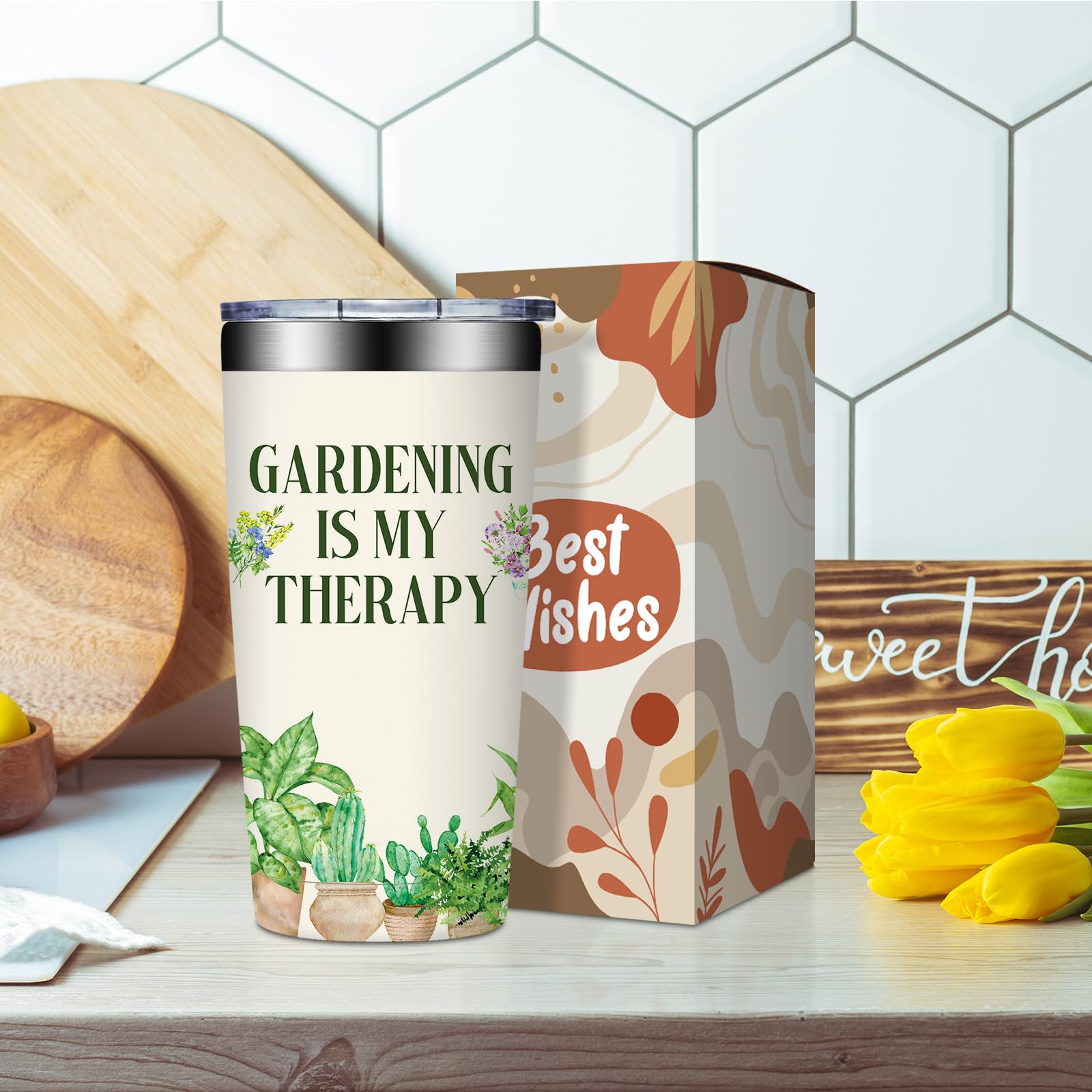 Grifarny tumbler suits coffee, tea, juice, or cold beverages.