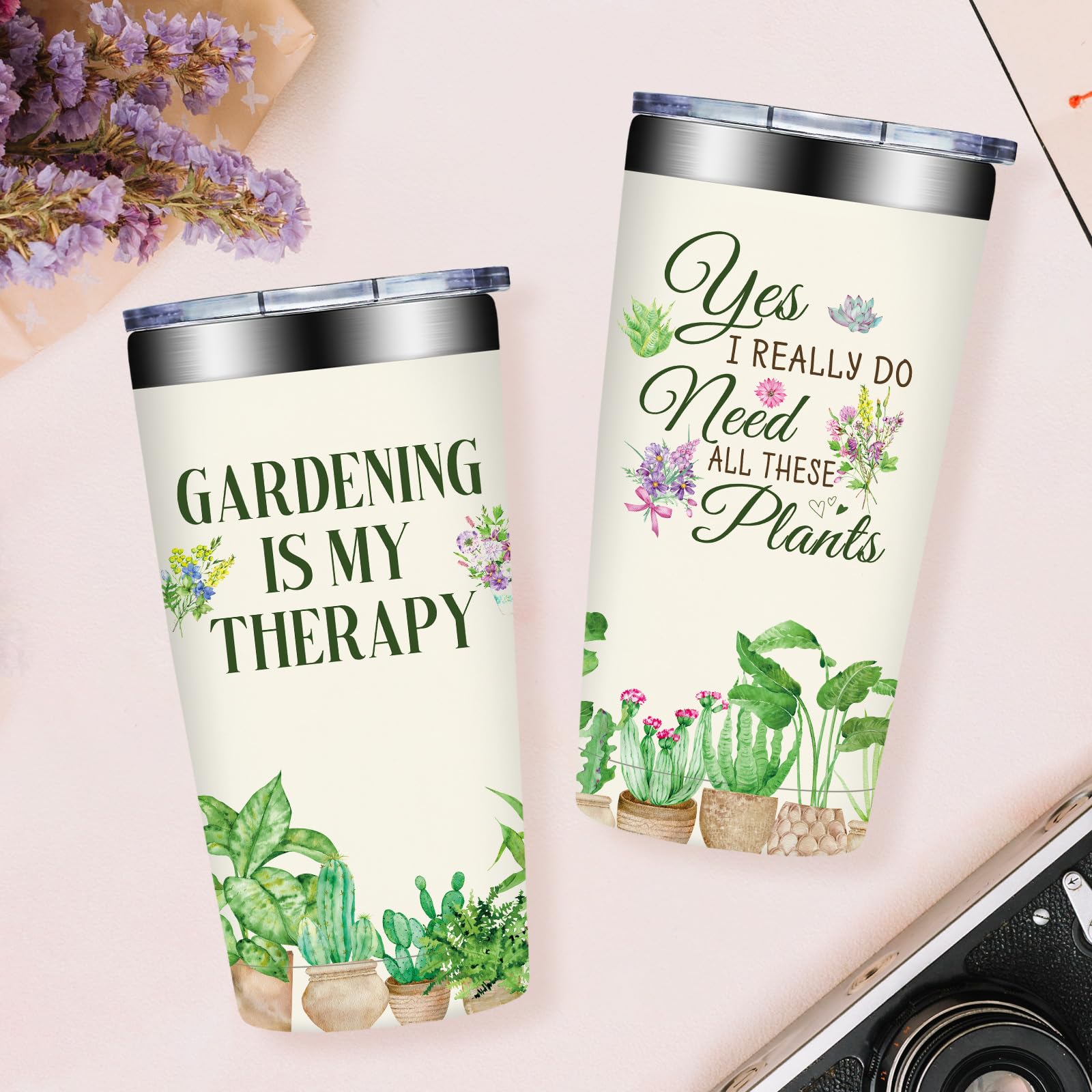 Grifarny tumbler preserves beverage temperature for hours.