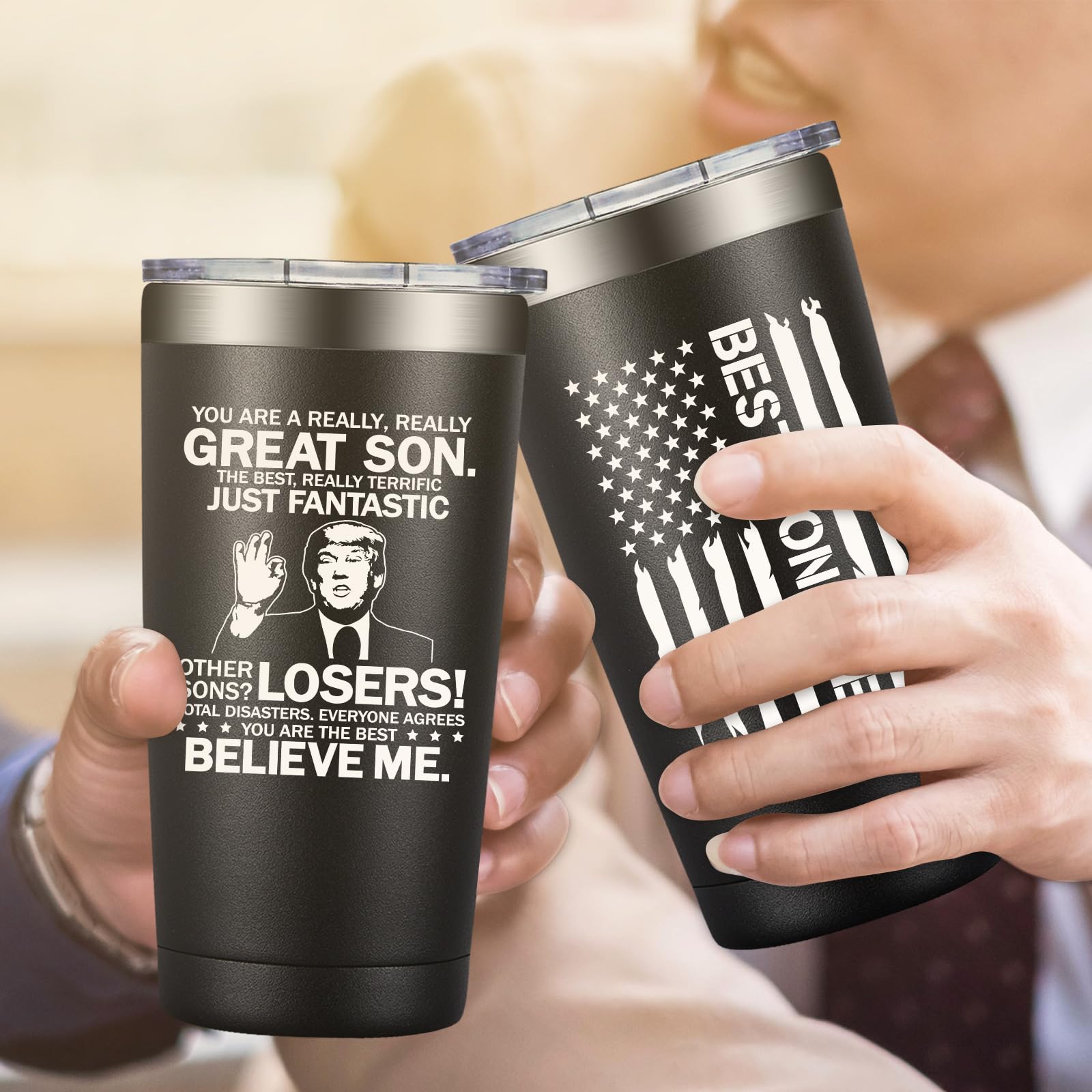 Grifarny You Are a Really Really Great Son tumbler coffee-ready for daily use.