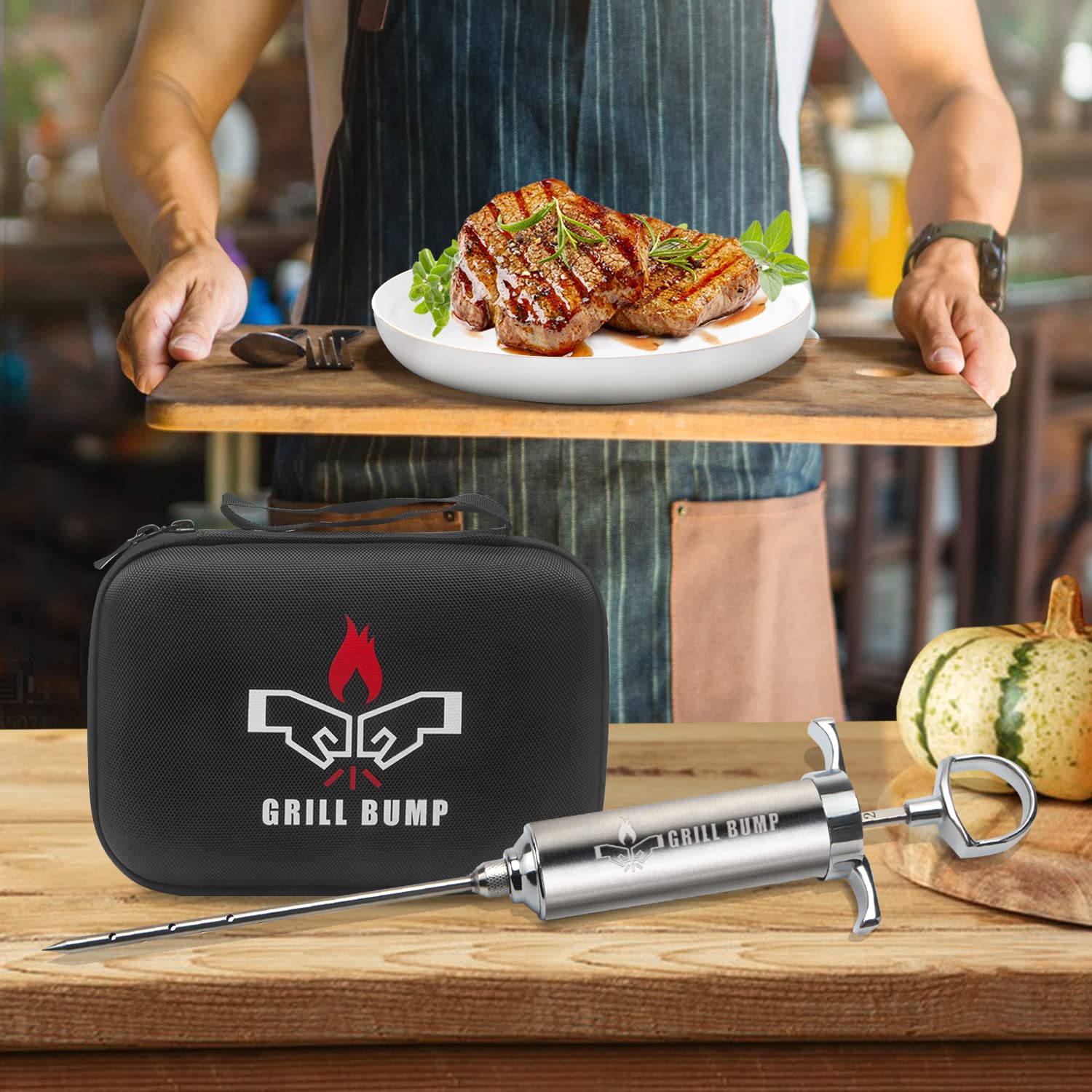GRILL BUMP digital ebook download included with recipes and tips