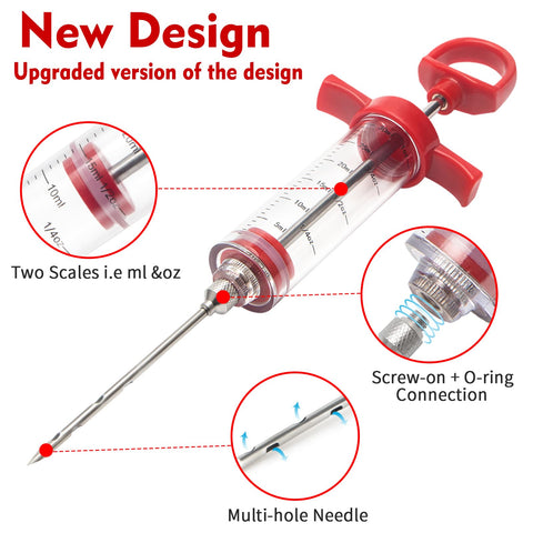 GRILL BUMP replacement O-rings ensure a tight seal during injections