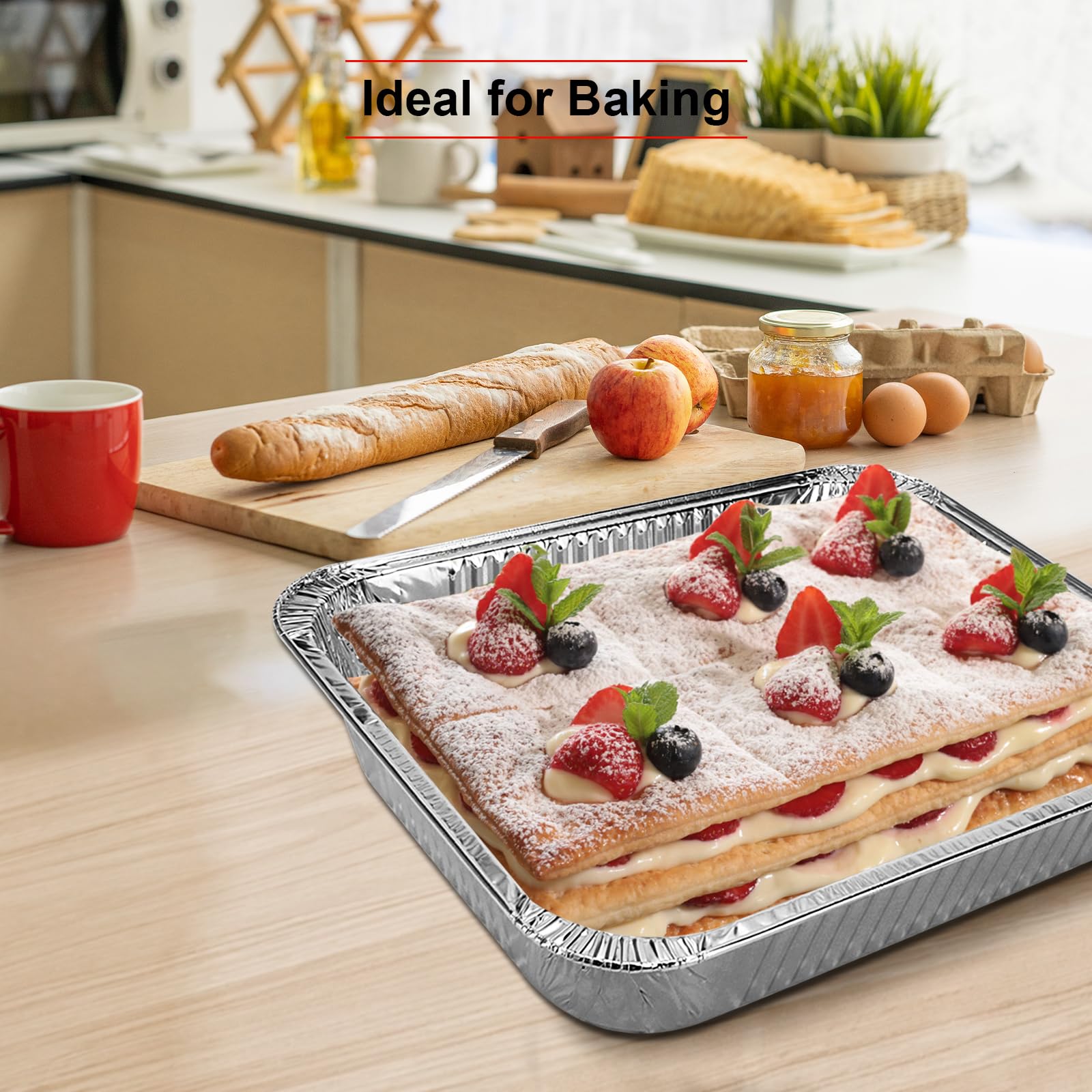 GrillChef 9x13 pans for baking, roasting, and cozy leftovers.