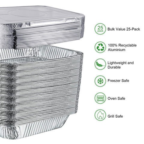 GrillChef leak-resistant lids keep food secure during transport.