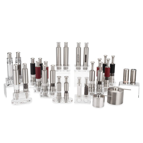 Grind Gourmet pepper-grinder is ready for fresh pepper on any dish.