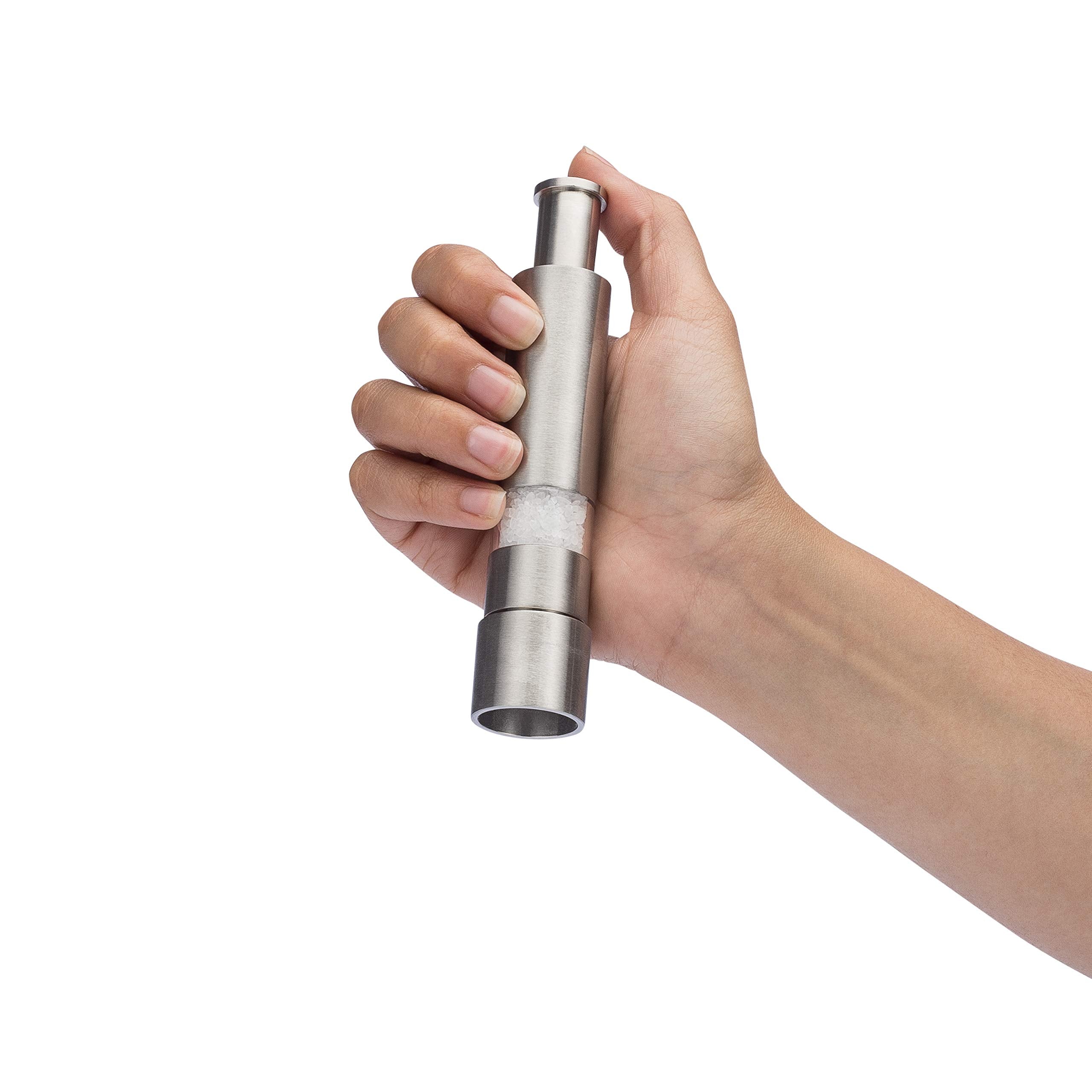 Grind Gourmet stainless-steel-core ensures durable construction for reliable grinding.