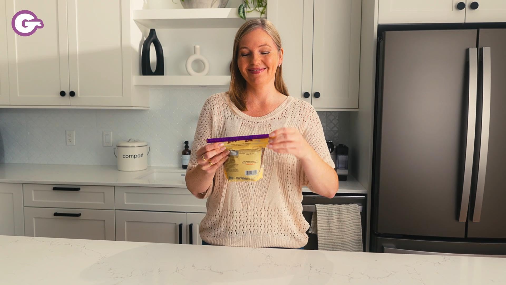 GripStic bag sealer supports marinating and meal prep in bags.