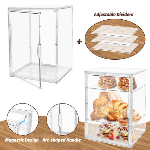 Grnheat anti-dust design helps protect treats on countertops.