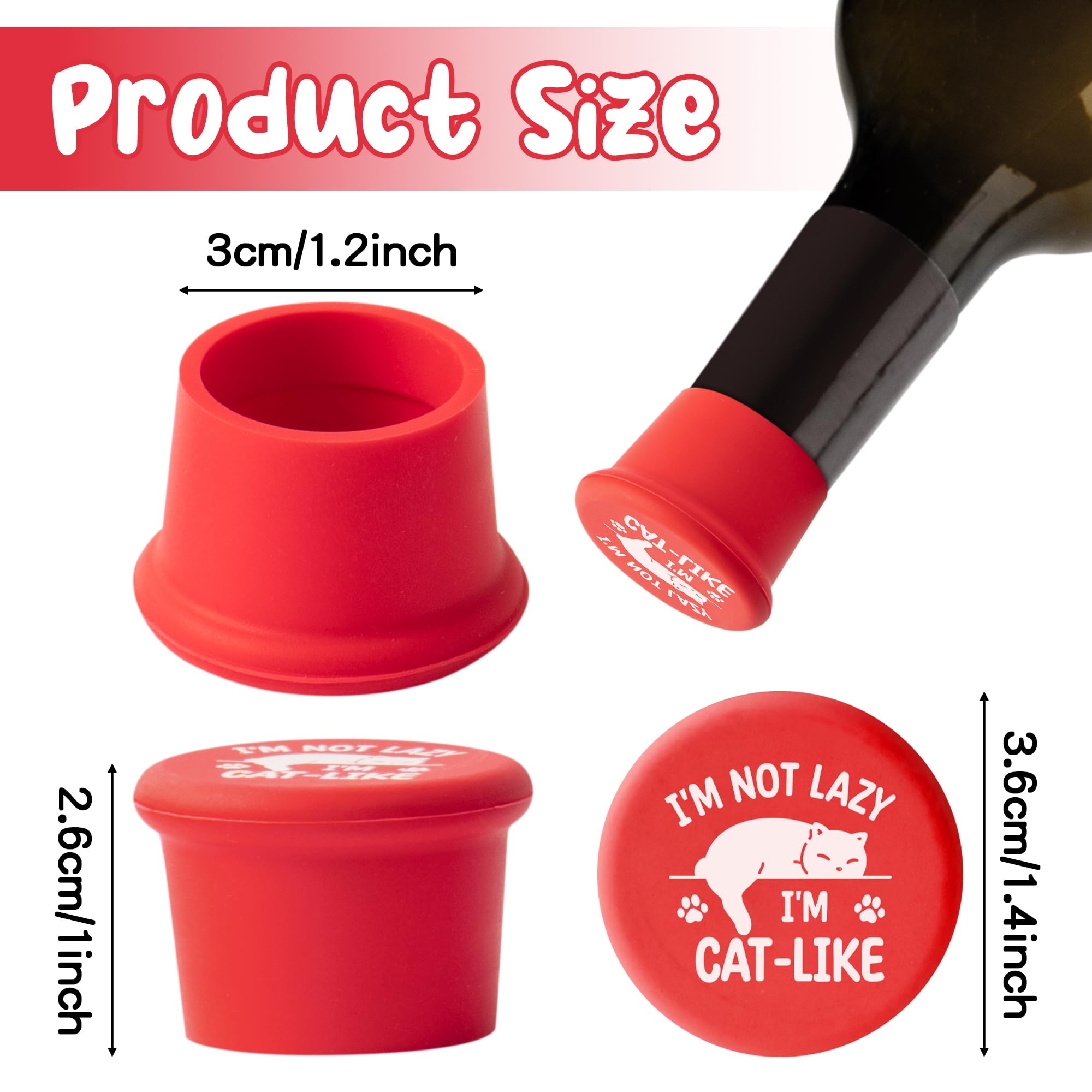 GROBRO7 silicone wine corks airtight seal preserves flavor