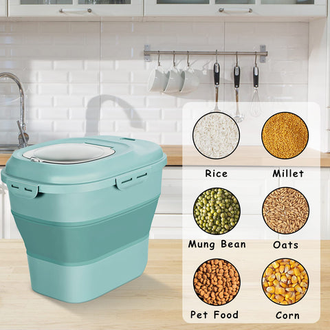 Gropecan container lid showing desiccant slot for moisture control.