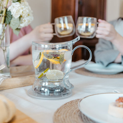 GROSCHE Aberdeen teapot dishwasher-safe design for quick maintenance.