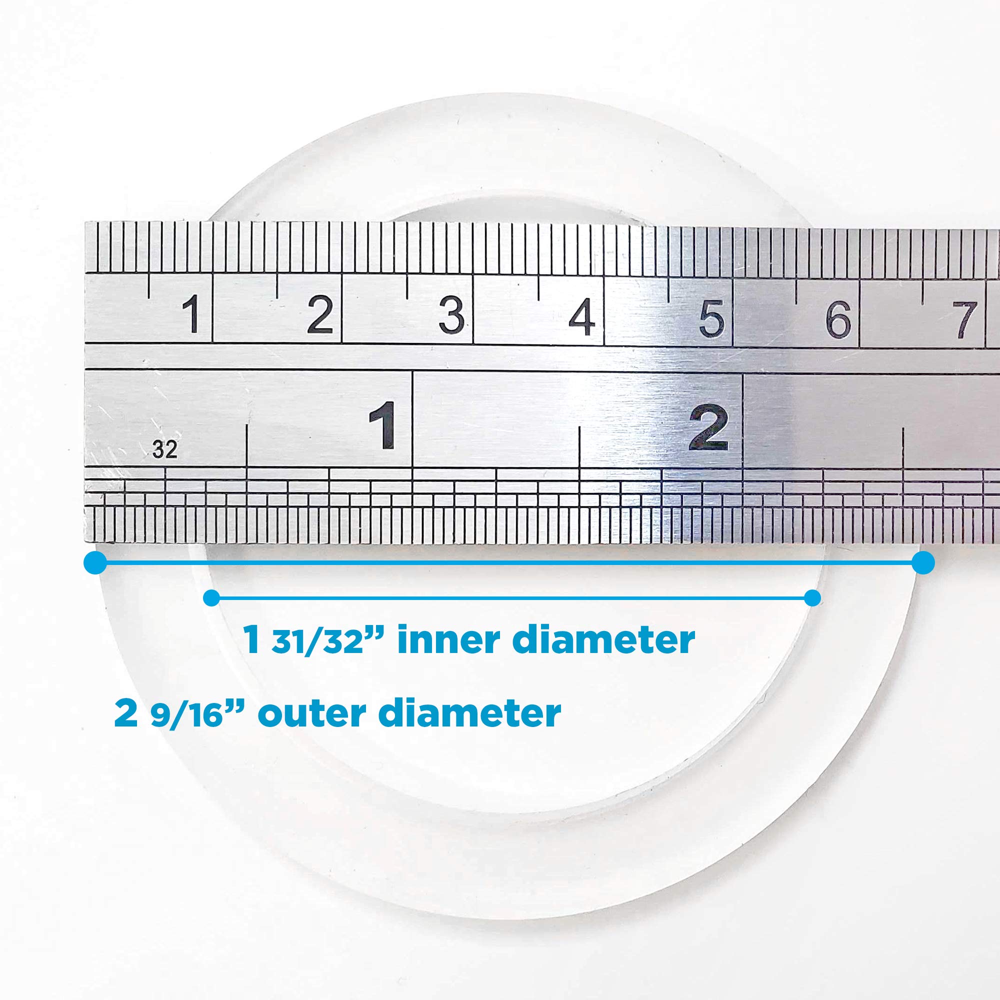 GROSCHE Milano gasket closeup highlighting elastic seal and durable performance.