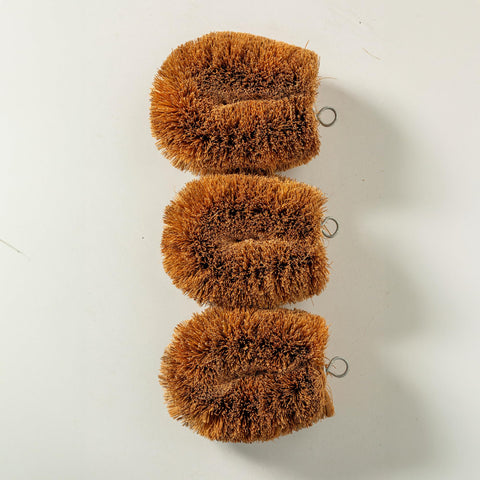 GrowByCoco Tawashi handcrafted eco-friendly scrubber for kitchens.