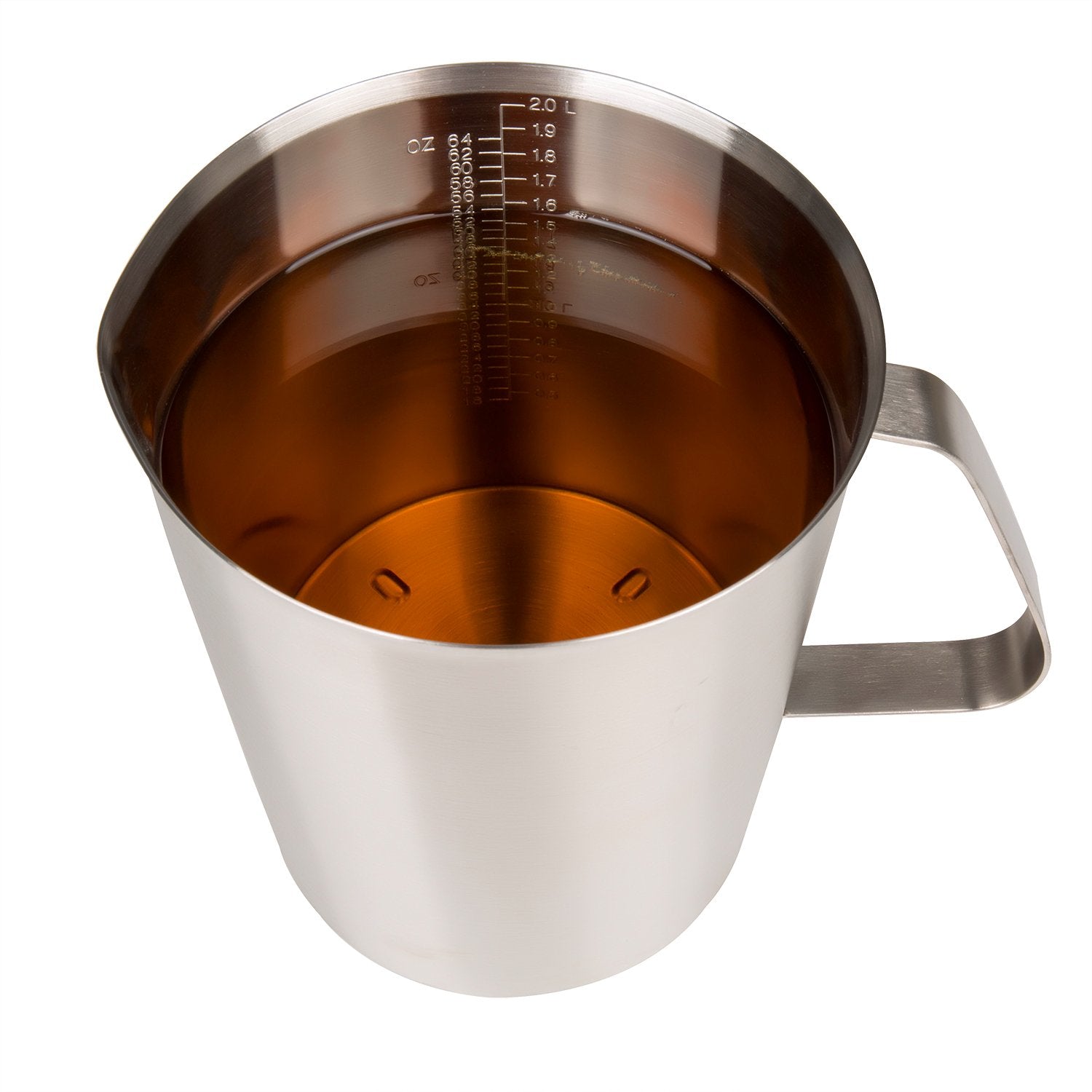 GRSPEHS dishwasher-safe milk frothing cup simplifies cleanup after use.