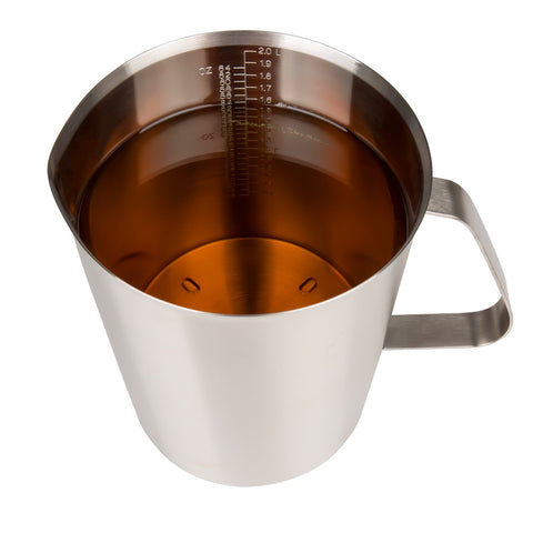 GRSPEHS dishwasher-safe milk frothing cup simplifies cleanup after use.