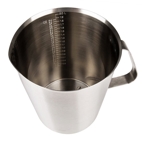 GRSPEHS heavy-duty handle provides a secure grip during pouring.