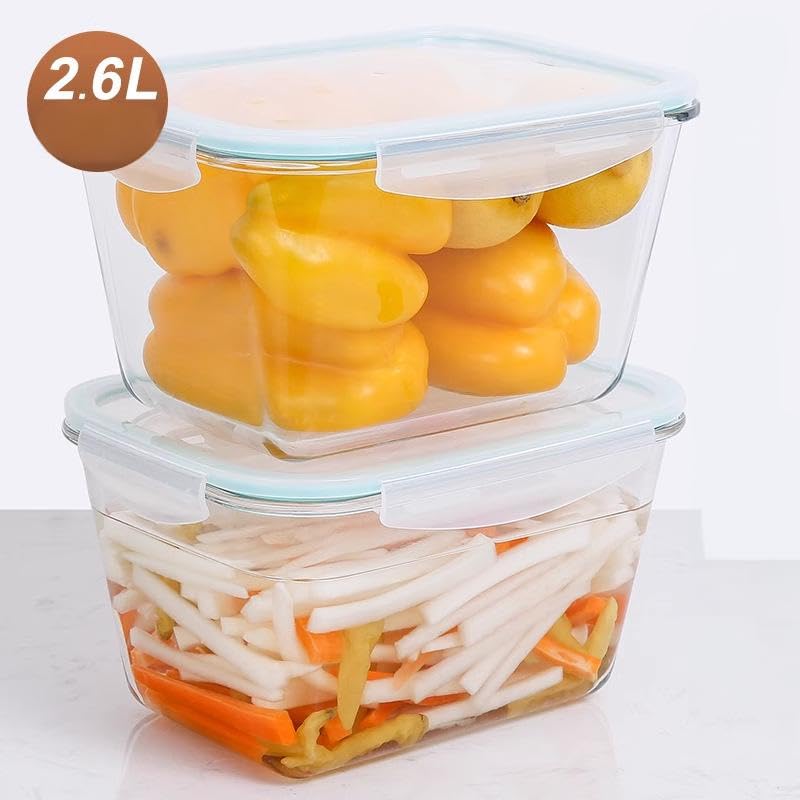 GRZJOPP 88oz capacity supports family-size meals and batch-prepped ingredients.