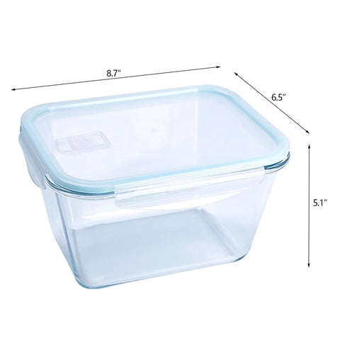 GRZJOPP borosilicate glass offers clarity and durability for fridge to oven transitions.
