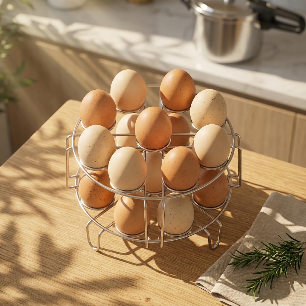 GSlife cooling rack and pot stand for organized steaming