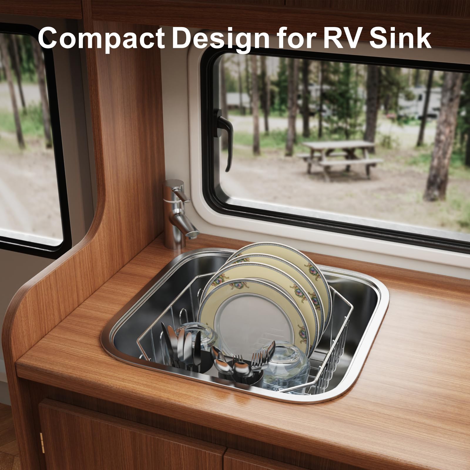 GSlife anti-slip feet protect the sink surface during use