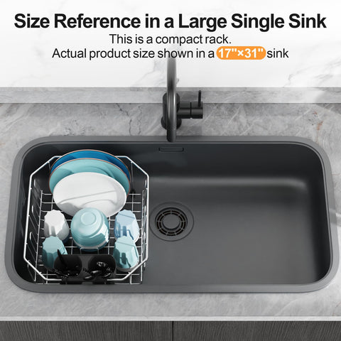 GSlife easy-to-clean dish rack supports daily kitchen routines