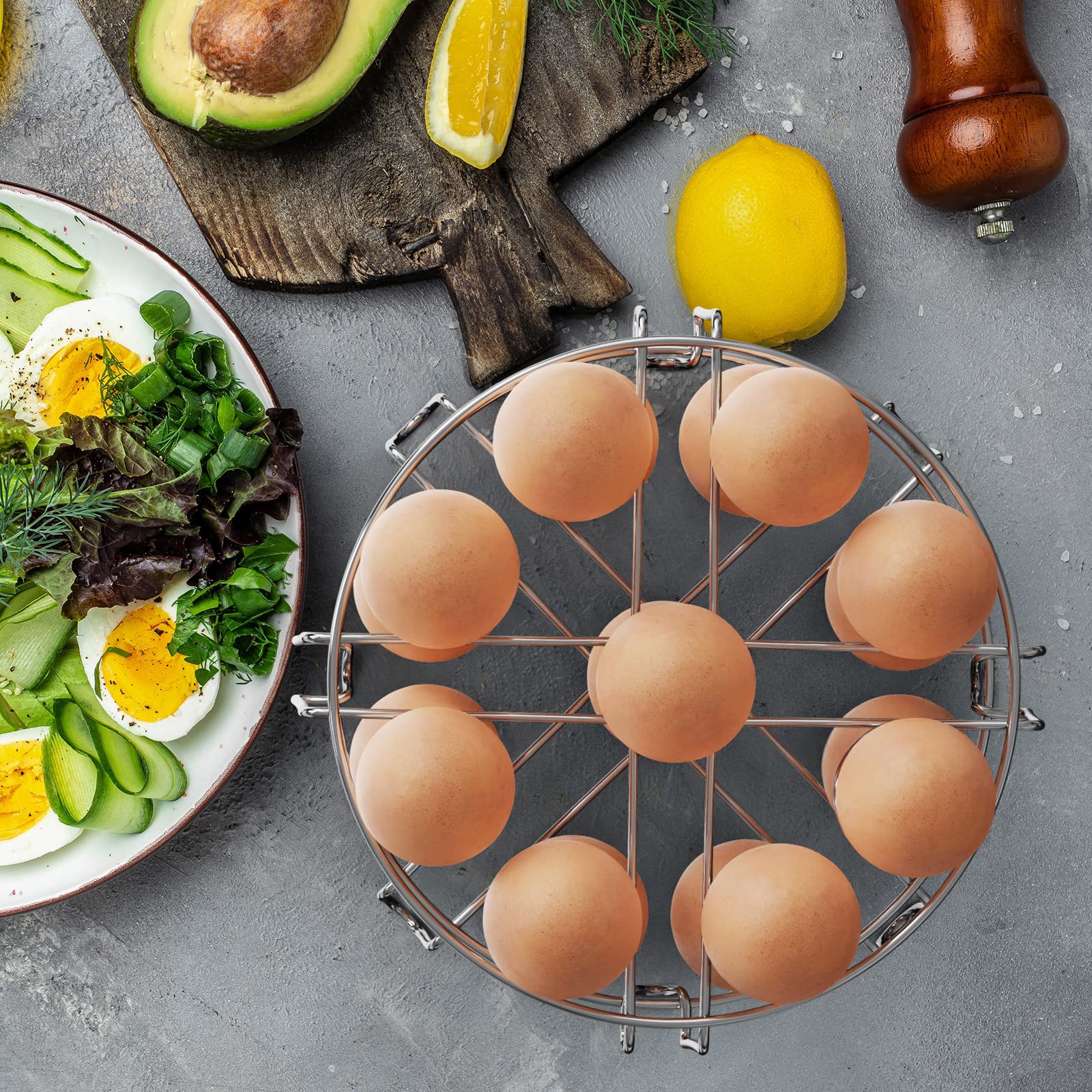 GSlife stackable steamer holders save space in a busy kitchen