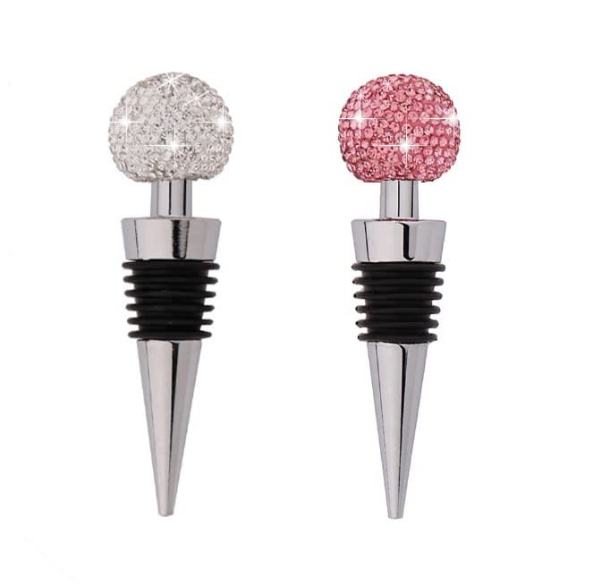 GSRYPC Bling Diamond Wine Stopper adds sparkle for celebrations and gifting.