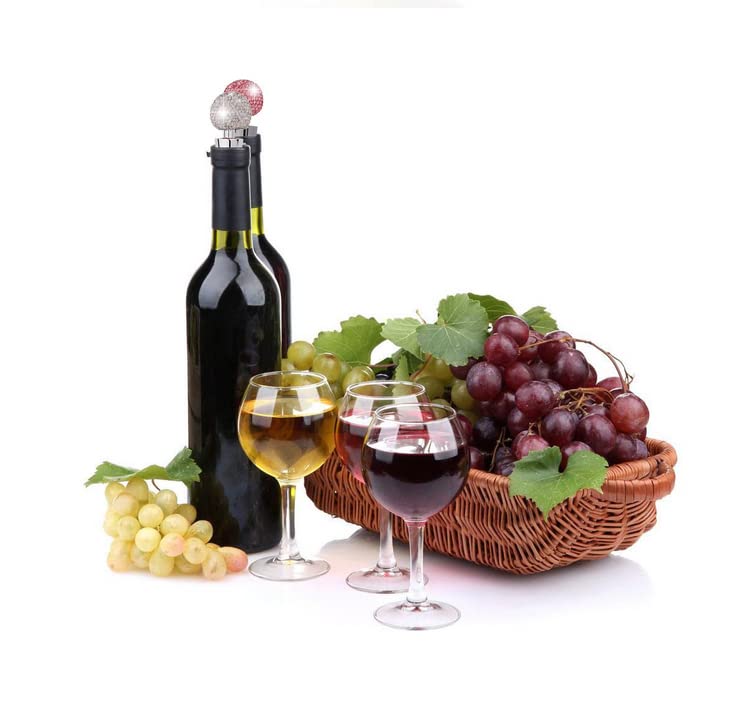 GSRYPC Wedding Party Wine Stopper suits celebrations and keeps wine fresh.