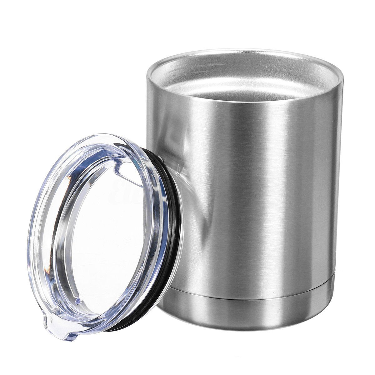 Gteller 10oz Lowball Tumbler fits most cupholders for easy transport.