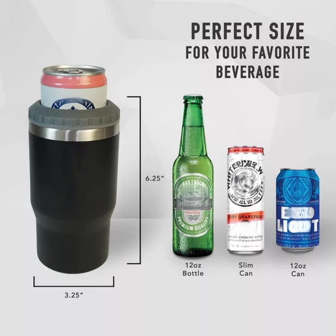 Gteller beer can and bottle holder supports multi-use occasions.
