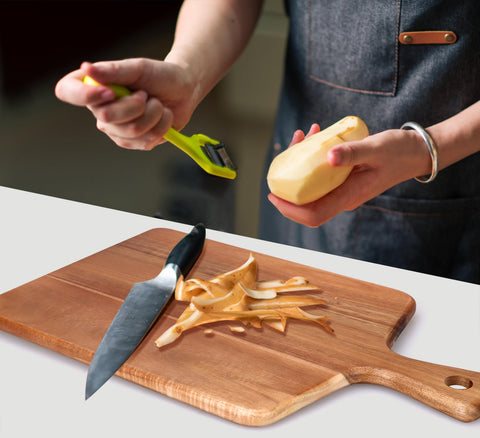 Gtencemen charcuterie board in acacia wood for cheese and crackers