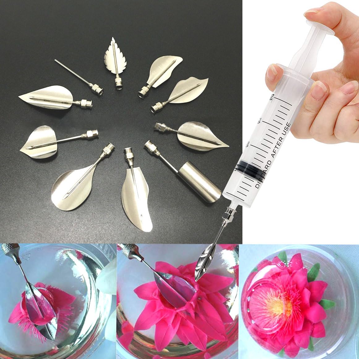 GTHYLAM professional cake decorating kit enables versatile gelatin art on cakes.