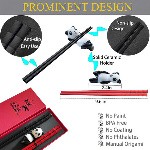 GTIEDIK panda table decor rest, cute centerpiece and holder