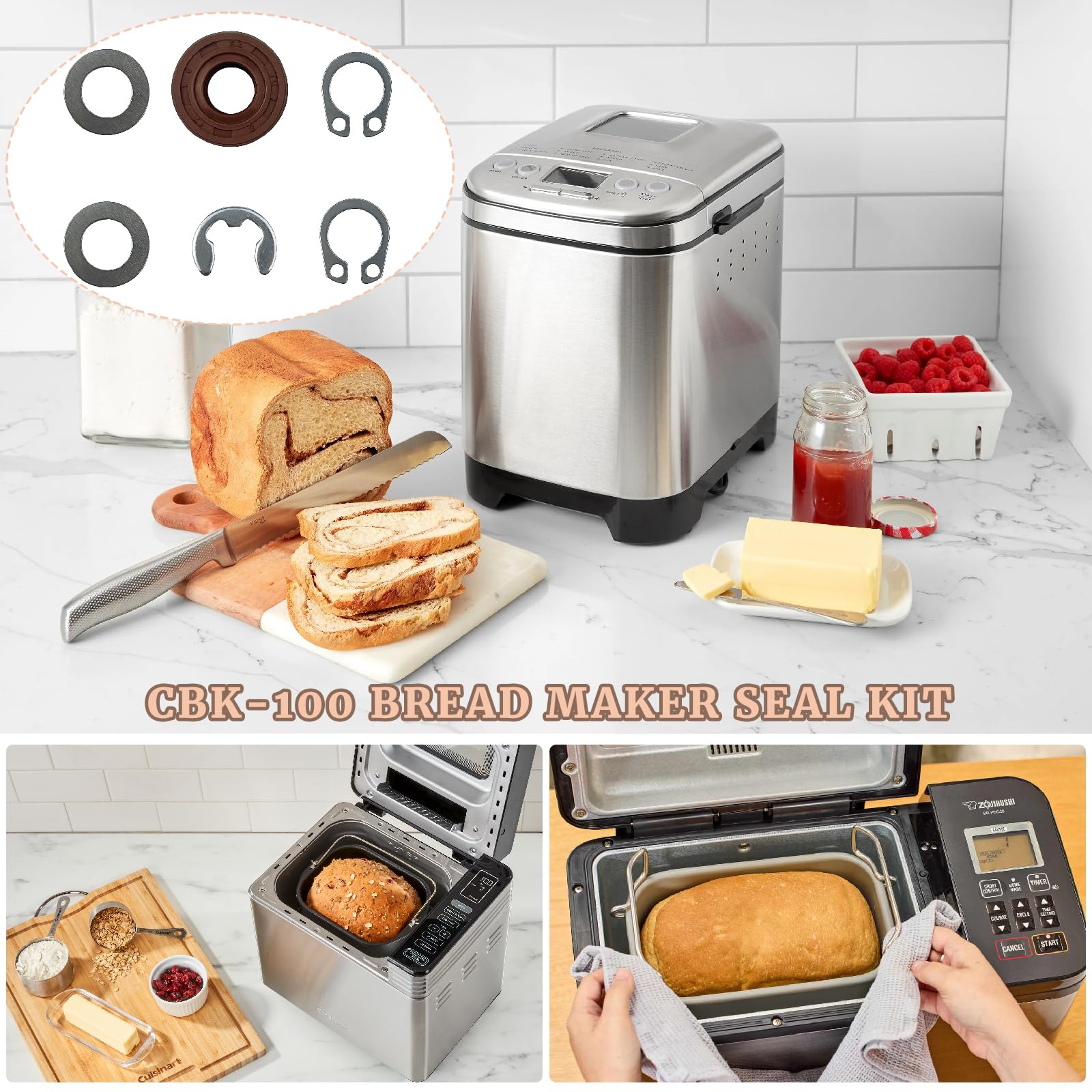 gtpartes CBK-100 E-clip component enables quick assembly.